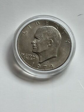1974 D Eisenhower Dollar